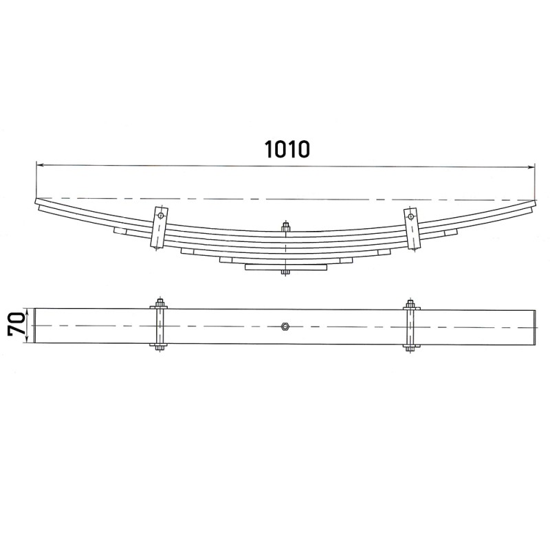 Подрессорник ISUZU / MITSUBISHI FUSO (11мм)