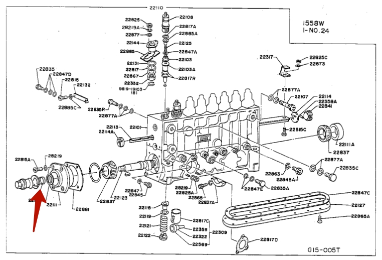 Сальник ТНВД HINO / 25-35-7 (NoK)