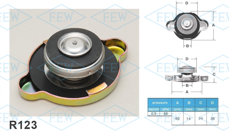 Крышка радиатора / 0.9 КГ/СМ2 (Япония)