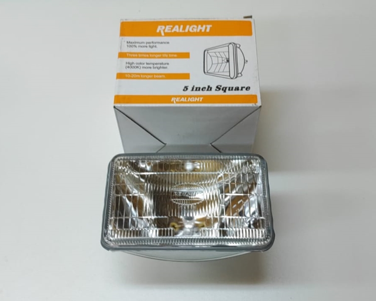 Лампа-фара 24V, 100W/75W / 5 дюймов 11*17см