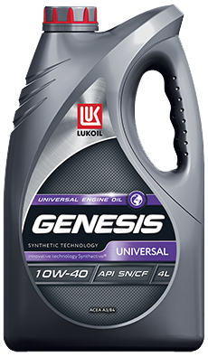 Масло моторное LUKOIL GENESIS UNI 10W-40 SN/CF / A3/B4 4л