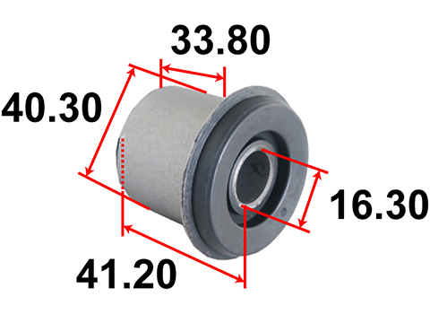 Сайлентблок рессоры MAZDA / ISUZU ELF (Ø16.3 x Ø40.3 x 41.5mm)