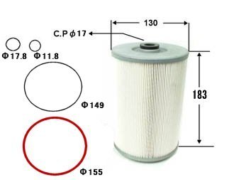 Масляный фильтр ISUZU GIGA (Filda)