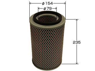 Фильтр воздушный Cummins 4ВТА3.9 / PowerLink GMP